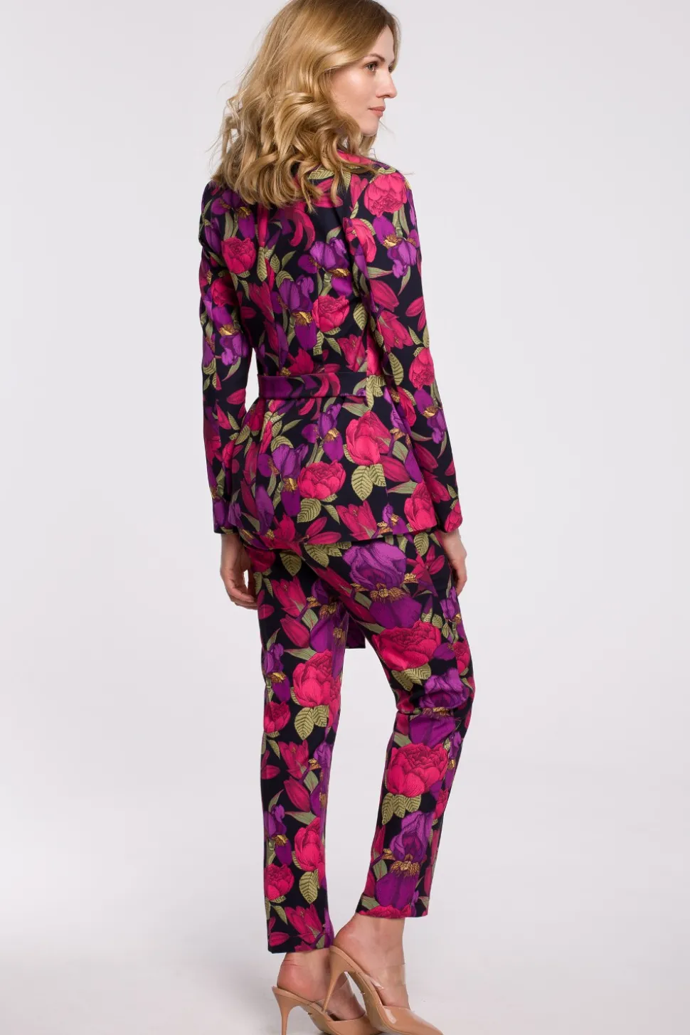 Żakiet wiązany na boku - model 2