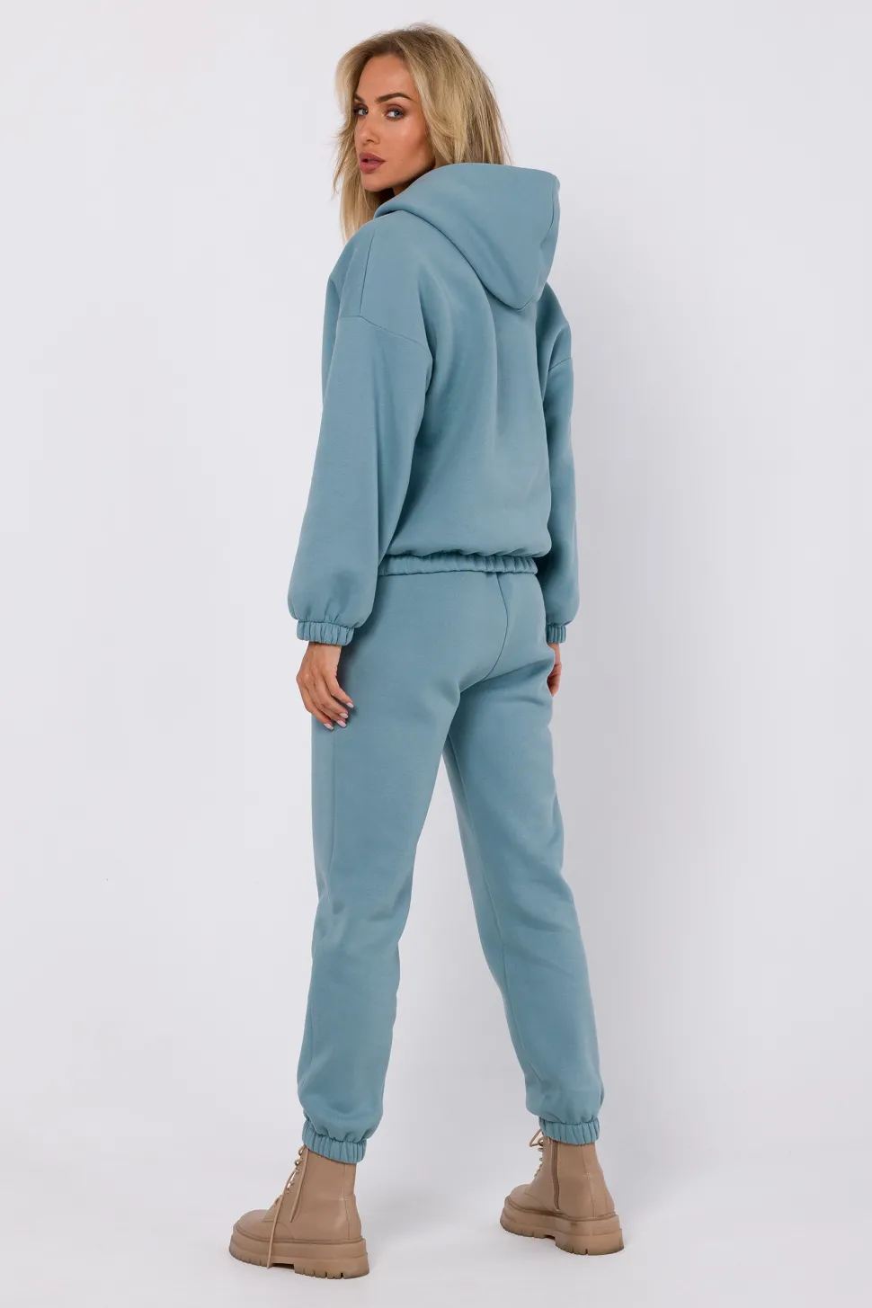 Bluza dresowa z kapturem - agawa