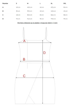 Elegancka sukienka mini na ramiączkach - czarna