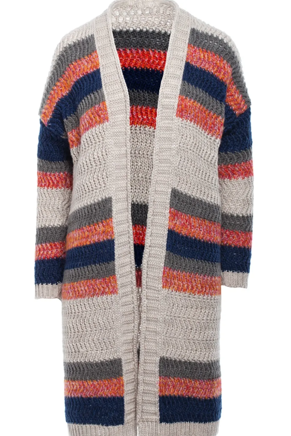 Kardigan wielokolorowy - model 3