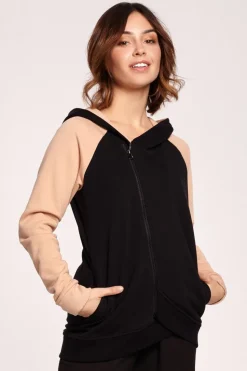 Kolorowa bluza z zamkiem - model 3