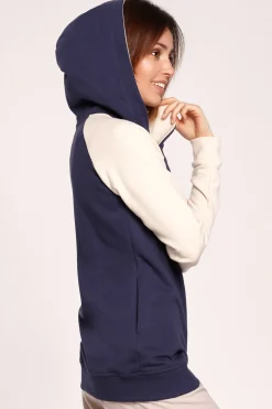 Kolorowa bluza z zamkiem - model 2