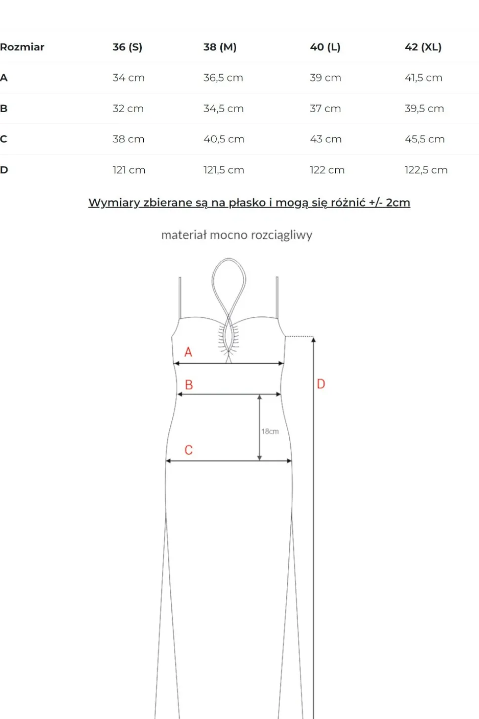 Metaliczna sukienka maxi z wiązaniem w dekolcie - morska