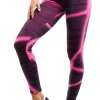 Modne neonowe legginsy sportowe - model 2