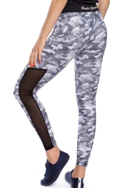 Nowoczesne legginsy ze wstawką na łydce