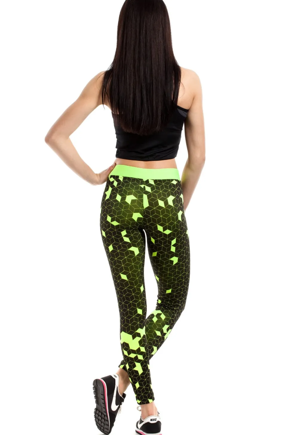 Stylowe legginsy idealne na fitness - model 1