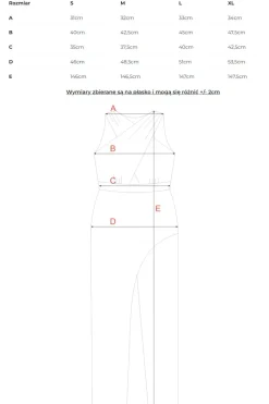 Sukienka maxi z łączonych materiałów - czarna