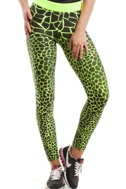 Szykowne legginsy sportowe w deseń - model 2