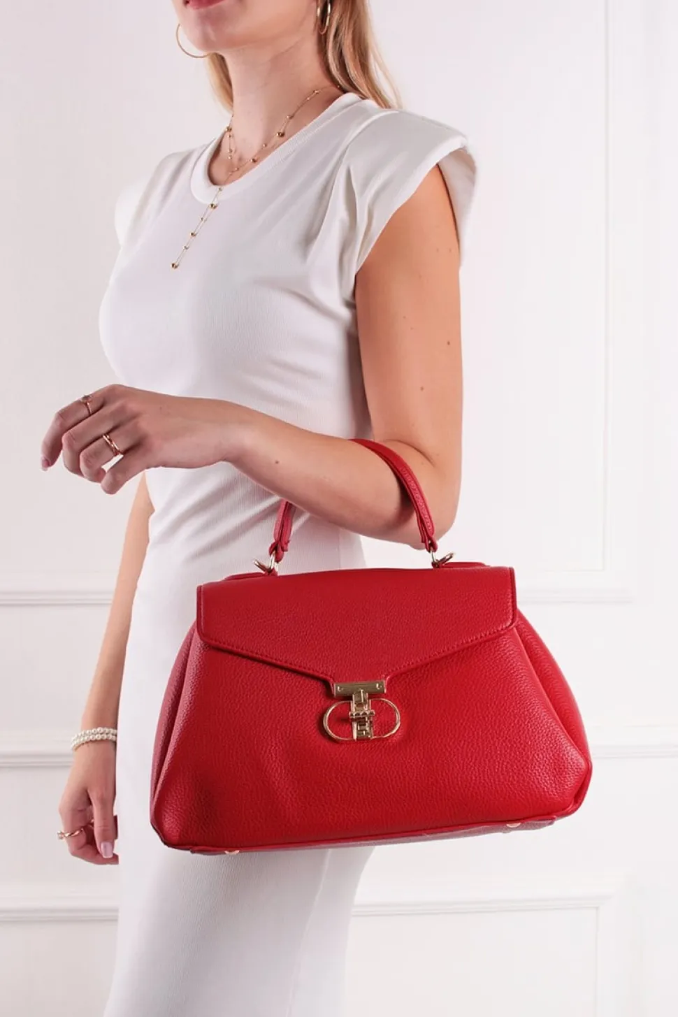 Torebka crossbody Morena - czerwona