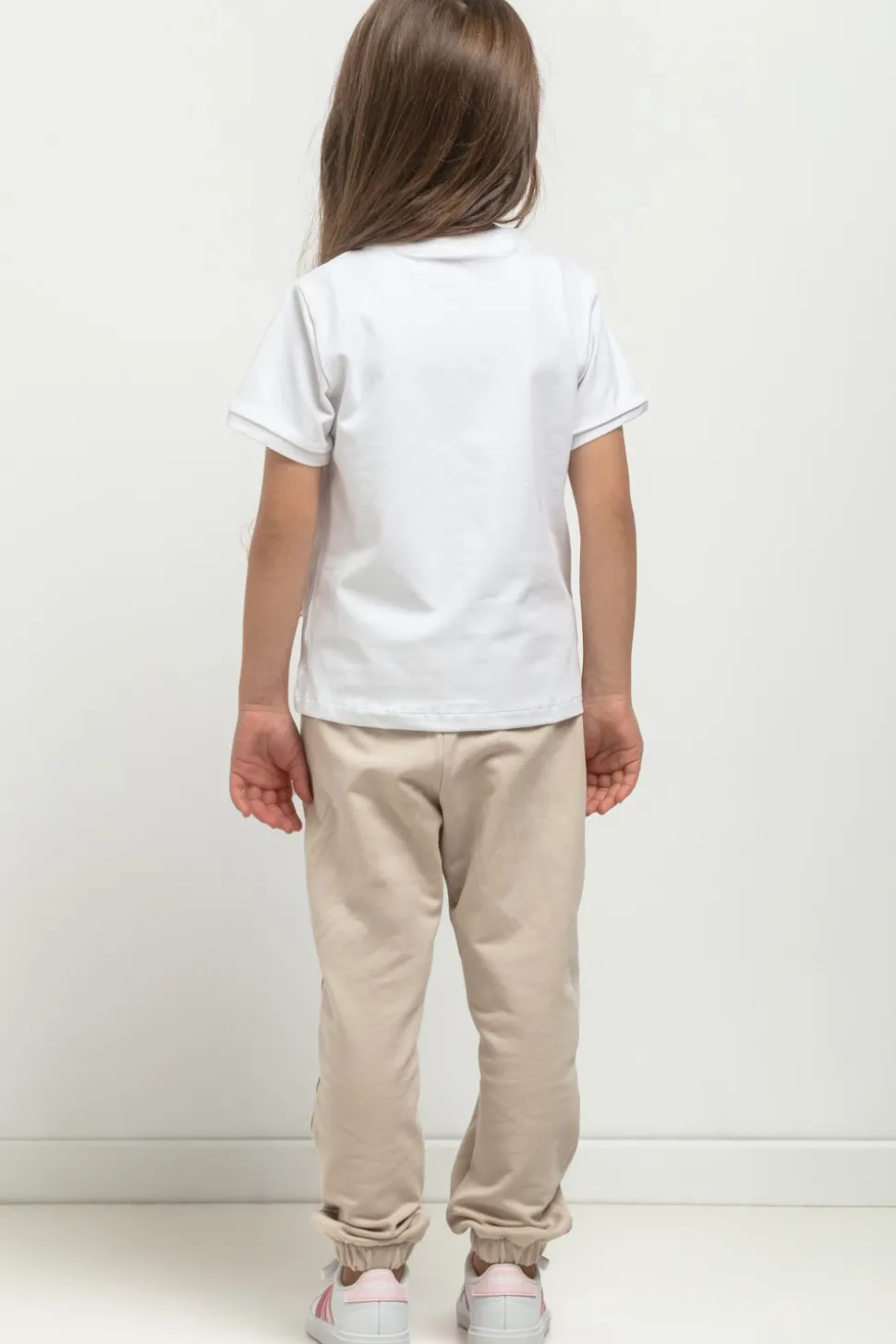 T-shirt dla dziewczynki - biały