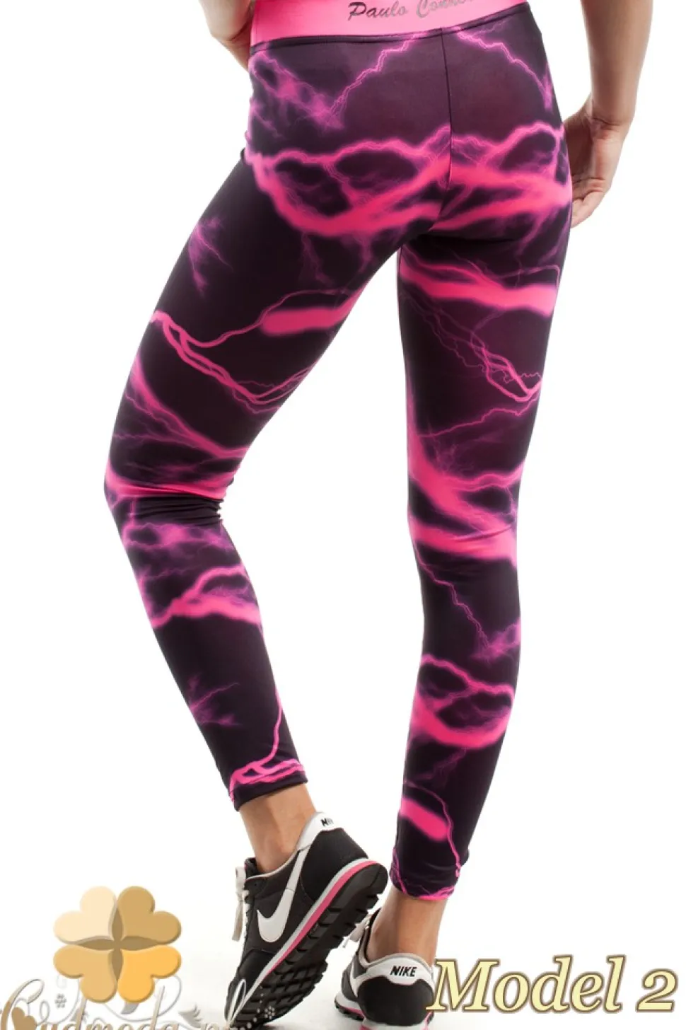 Wyjątkowe legginsy fitness we wzór