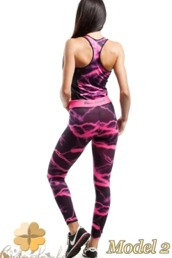 Wyjątkowe legginsy fitness we wzór